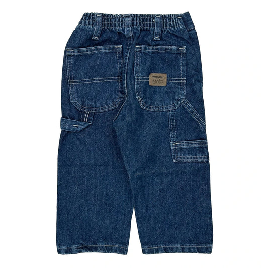 Vintage Age 2 Wrangler Carpenter Jeans - XS Blue Cotton