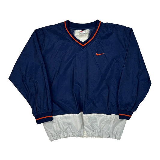 Age 12-13 Nike Windbreaker - Large Blue Polyester