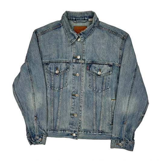 Levis Denim Jacket - Large Light Wash Denim