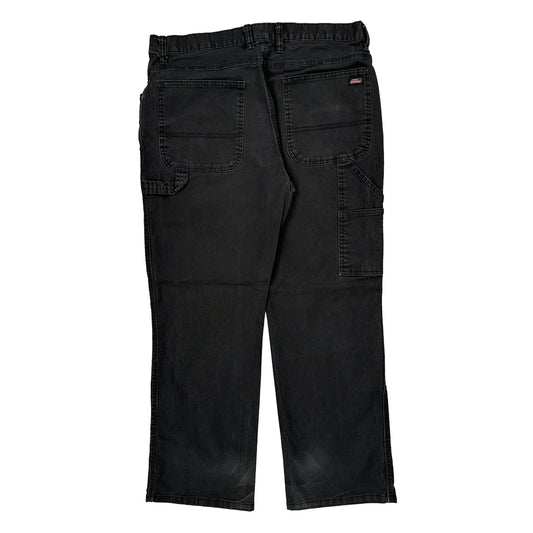 Vintage Dickies Carpenter Trousers - 34W 29L Black Cotton