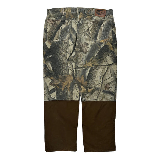 Unbranded Camo Cargo Trousers - 38W 31L Brown Cotton