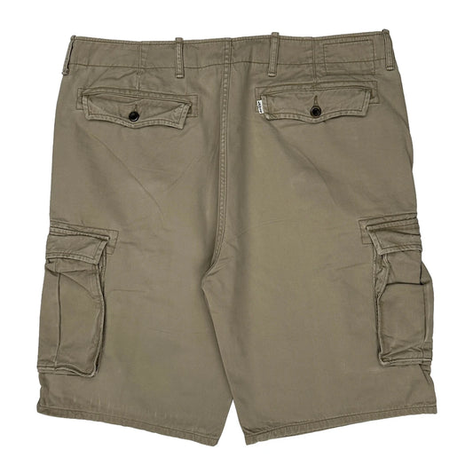 Levis Cargo Shorts - 40W 11L Khaki Cotton