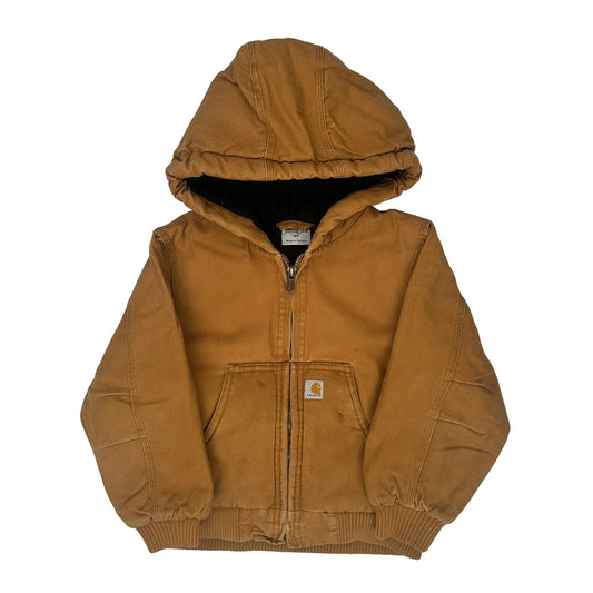 Vintage Age 3-4 Carhartt Jacket - XS Brown Cotton