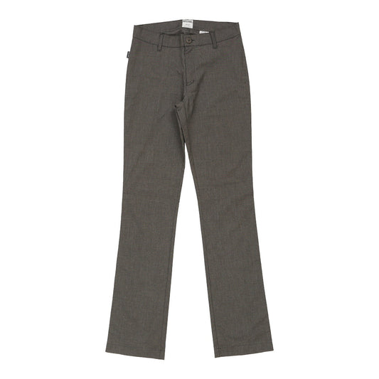 Moschino Trousers - 28W UK 6 Grey Cotton Blend