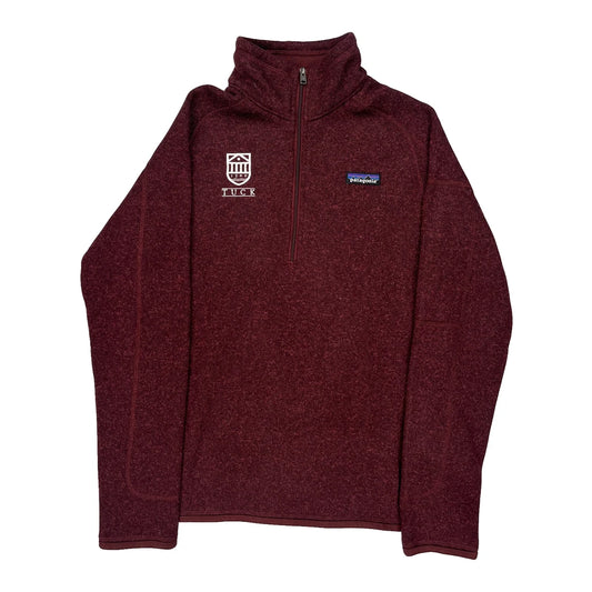 Patagonia Fleece - Medium Burgundy Polyester