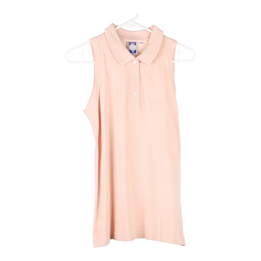 Vintage pink Lotto Polo Top - womens x-large