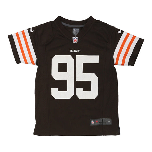 Vintage brown Age 8 Cleveland Browns Nike Jersey - boys small