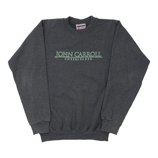 Vintage grey John Carroll Cheerleader Hanes Sweatshirt - womens small