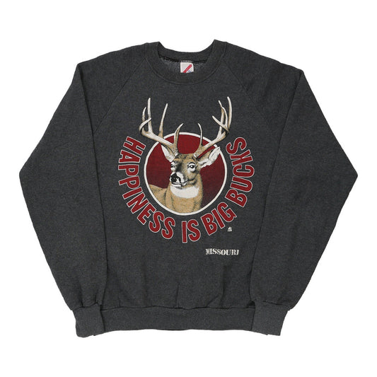 Vintage grey Missouri Jerzees Sweatshirt - mens x-large