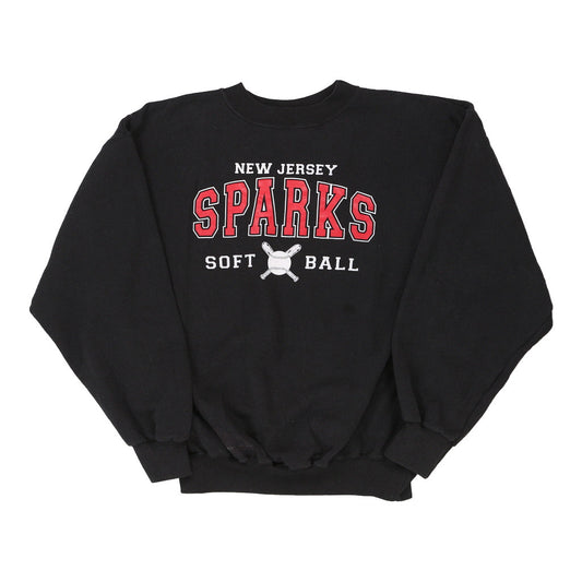 Vintage black New Jersey Sparks Softball Augusta Sweatshirt - mens x-large