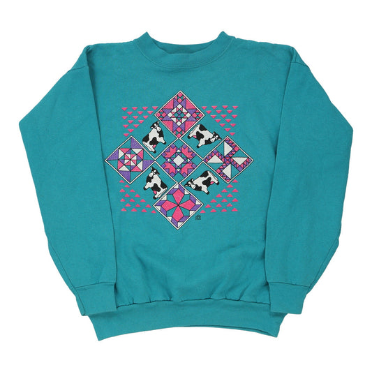 Vintage blue Cotton Grove Sweatshirt - womens large