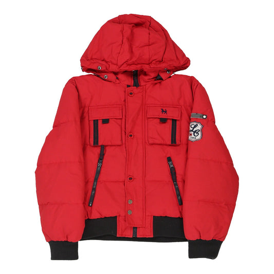 Vintage red Age 8 Les Copains Puffer - boys small