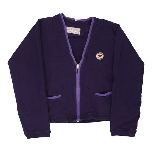 Vintage purple Age 14 Converse Zip Up - girls small