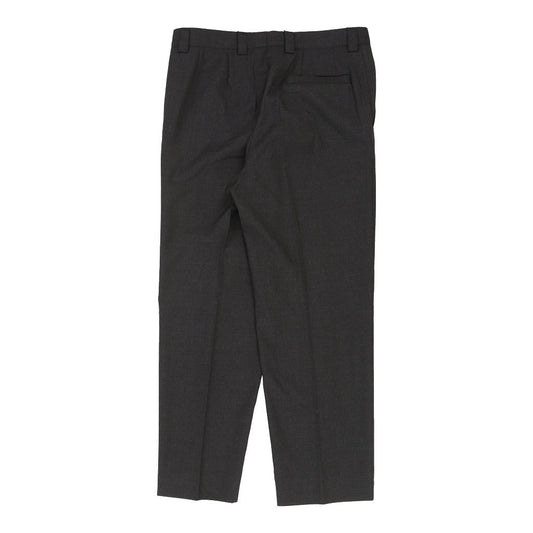 Vintage black Versace Trousers - mens 34" waist