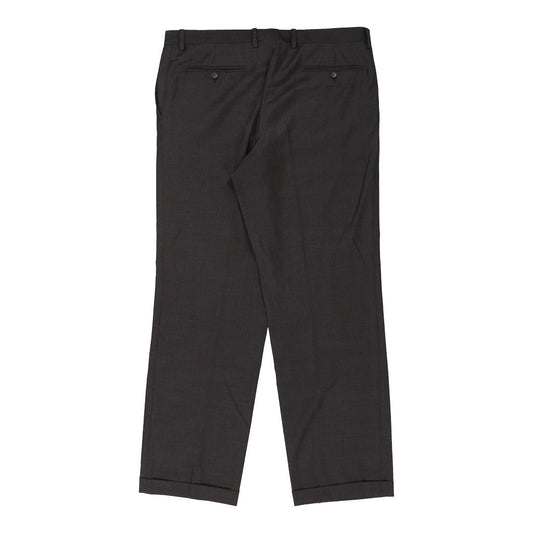 Vintage grey Hugo Boss Trousers - mens 34" waist