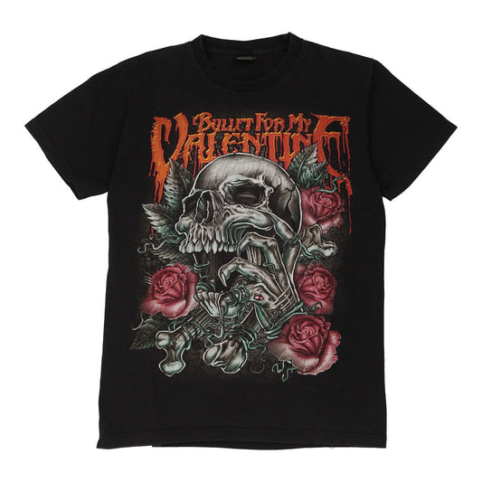 Vintage black Bullet For My Valentine Solid Rock T-Shirt - mens medium