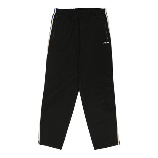 Vintage black Fila Tracksuit - mens x-large