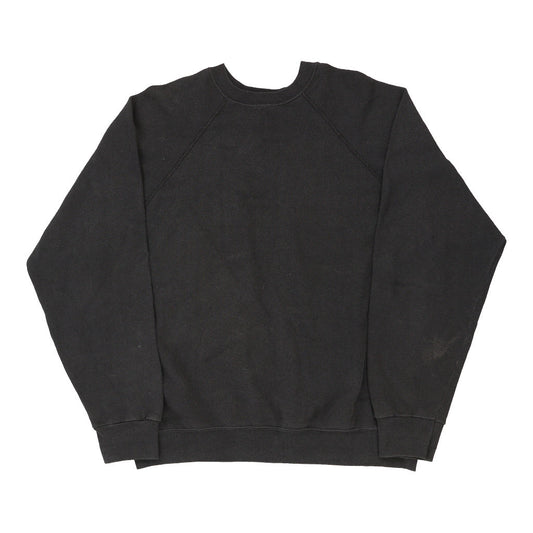 Vintage black Made in USA Blank Tultex Sweatshirt - mens x-large