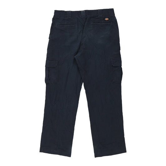Vintage navy Dickies Cargo Trousers - mens 36" waist