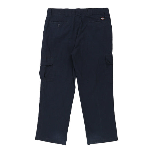 Vintage navy Dickies Cargo Trousers - mens 38" waist