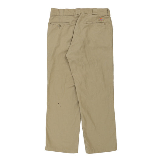 Vintage beige 874 Dickies Trousers - mens 34" waist