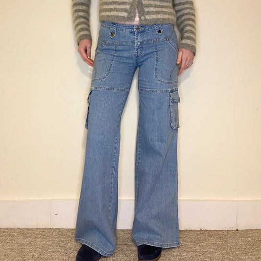 Vintage blue Good & Liu Jeans - womens 30" waist