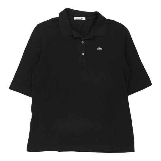 Vintage black Lacoste Polo Shirt - womens large