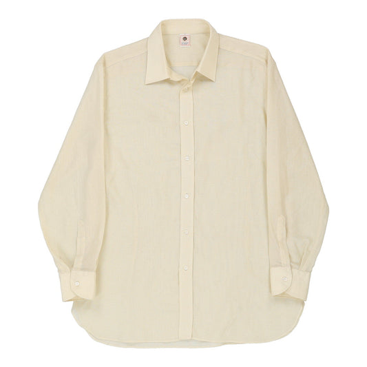 Vintage cream Zz Shirt - mens large