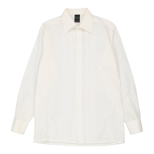 Vintage white Ahlemeyer Shirt - mens medium