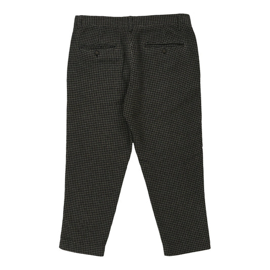 Vintage grey Maths Trousers - womens 34" waist