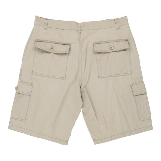 Vintage beige Tramp Cargo Shorts - mens 36" waist