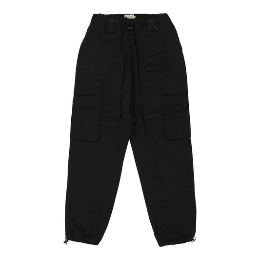 Vintage Big For Sam Cargo Trousers - 26W UK 8 Black Nylon