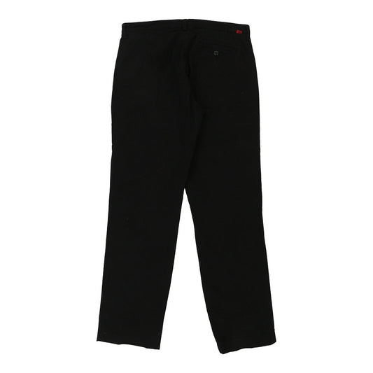 Vintage Kappa Trousers - 36W 32L Black Cotton