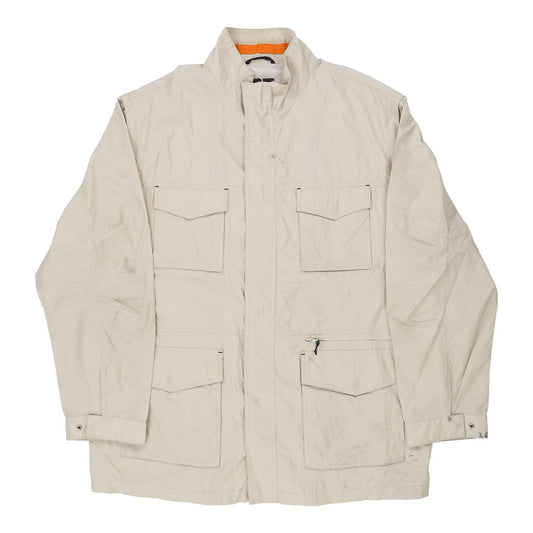 Vintage Paul & Shark Jacket - 3XL Beige Polyester