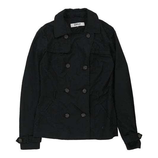 Vintage Only Jacket - XS Black Polyester Blend