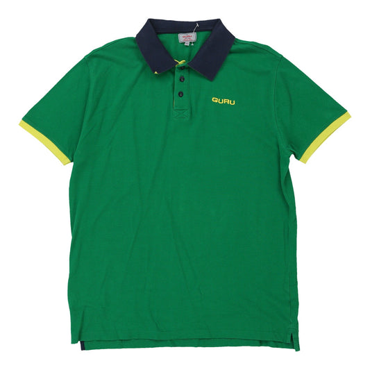 Vintage green Guru Polo Shirt - mens x-large