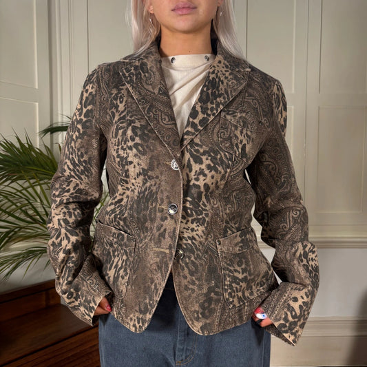 Vintage brown Diana Gallesi Jacket - womens large