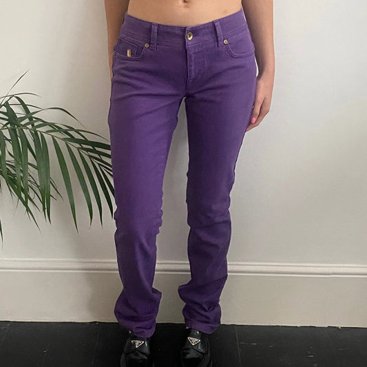 Vintage purple Playlife Trousers - womens 30" waist