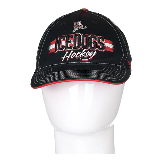 Vintage black Niagara Icedogs Reebok Cap - mens no size