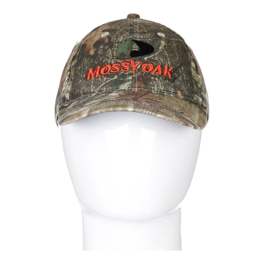 Vintage khaki Mossy Oak Cap - mens no size
