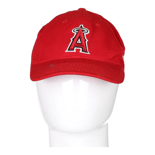 Vintage red Los Angeles Angels New Era Cap - mens no size