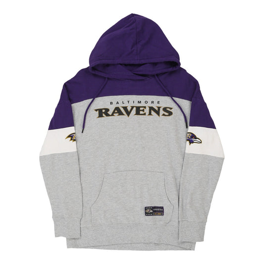 Vintage grey Age 16 Baltimore Ravens Nfl Hoodie - boys medium