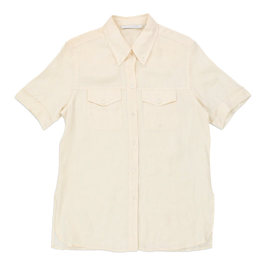 Vintage cream Pennyblack Short Sleeve Shirt - womens large