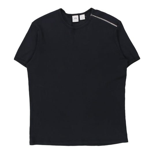 Vintage navy Armani Exchange T-Shirt - mens large