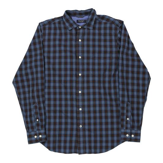 Vintage navy Nautica Shirt - mens medium