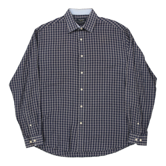 Vintage blue Nautica Shirt - mens medium