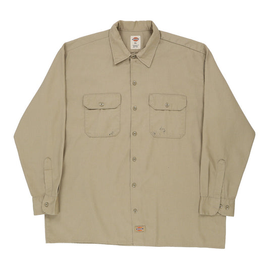 Vintage beige Dickies Shirt - mens x-large