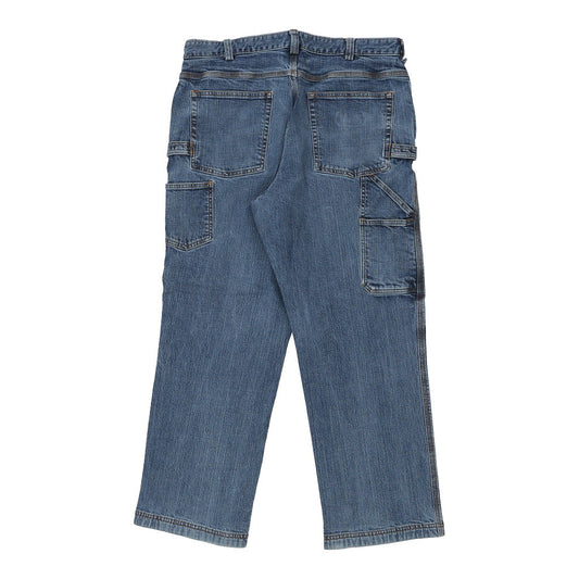 Vintage blue Duluth Cargo Trousers - mens 34" waist