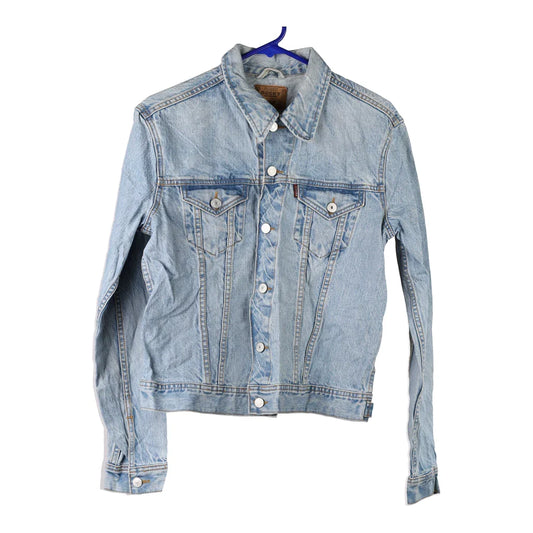 Vintage light wash Rocky Denim Jacket - womens large