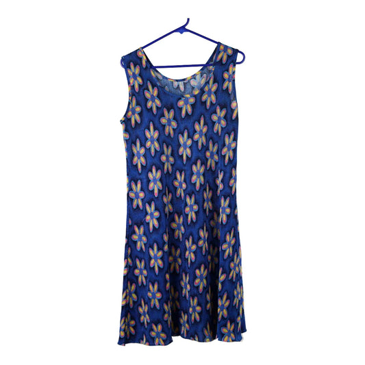 Vintage blue Unbranded Dress - womens large